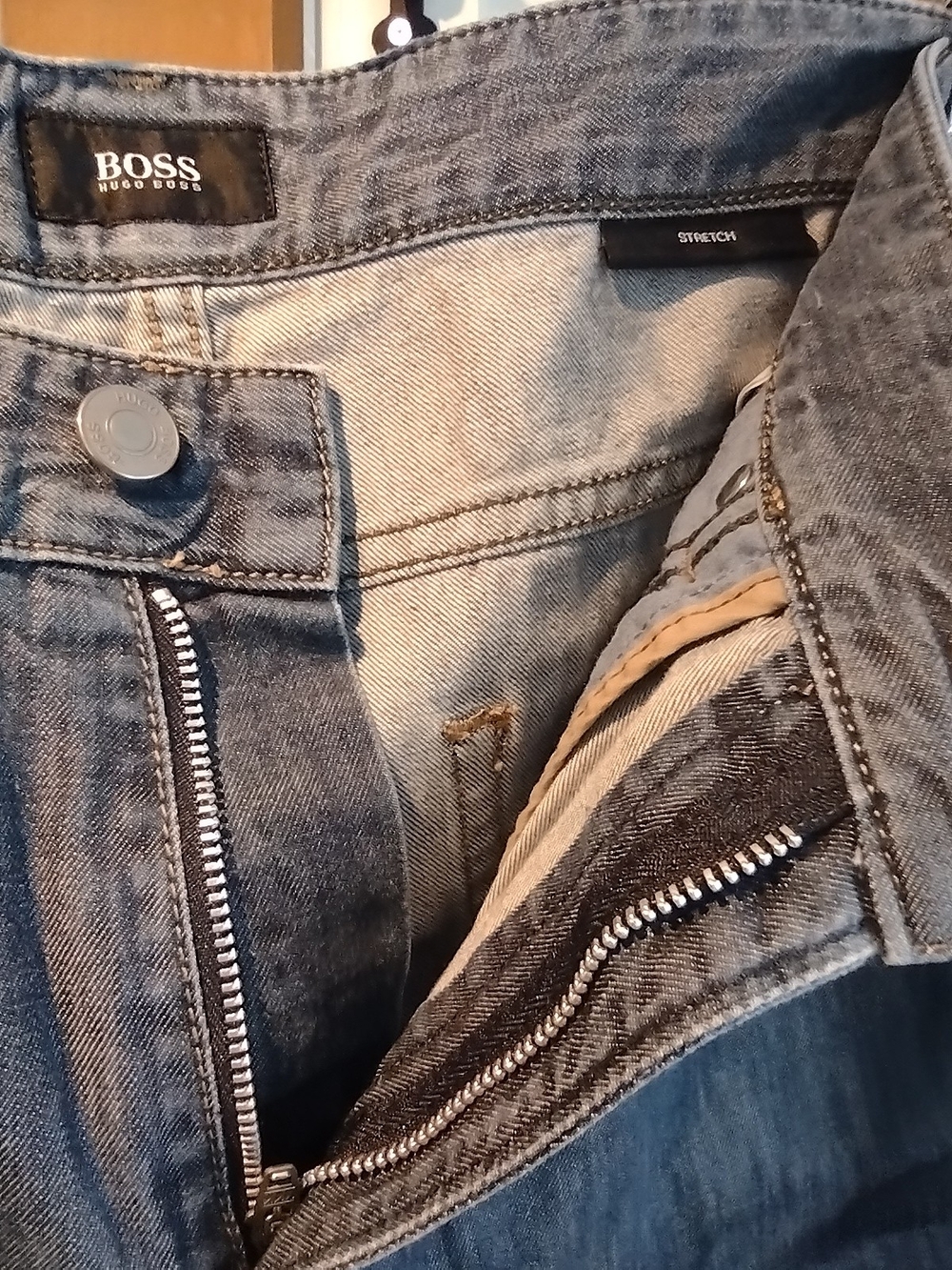 Hugo Boss Men's Slim Blue Stretch Jeans